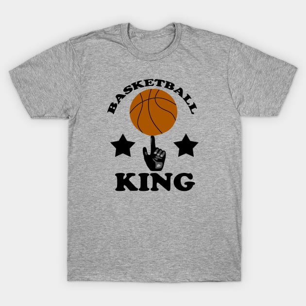 Basketball King T-Shirt by CBV